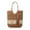 Brown, variant on Straw Bags for Women, Daisy Woven Straw Beach Tote with Tassels Casual Shoulder Handbag (Beige)