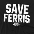 thumbnail image 2 of Ferris Bueller T-Shirt Save Ferris Unisex Graphic Tee For Men & Women, 2 of 7