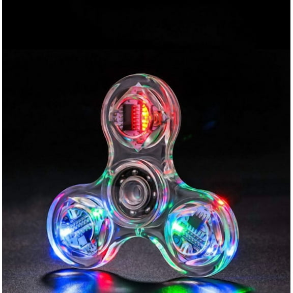 Luminous LED Fidget Spinner - Transparent A