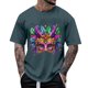 thumbnail image 1 of Tops para hombre, blusas y camisas de manga corta con cuello redondo para hombre, camisetas casuales con estampado de moda para hombre, blusa de manga corta, blusa de poliéster para hombre., 1 of 5