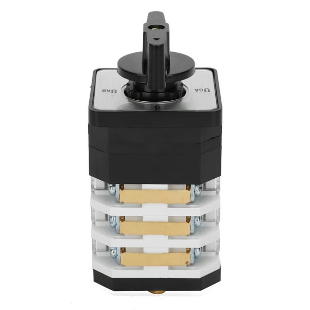 4 POSICIONES INTERRUPTOR Giratorio Universal, LW12D-16YH3/3 INTERRUPTOR DE, PARA ELO EQUIPO DE PRUEBA DE CONTROL DEL MOTOR LOS INTERRUPTORES DE TRANSFERENCIA DEL CIRCUITO