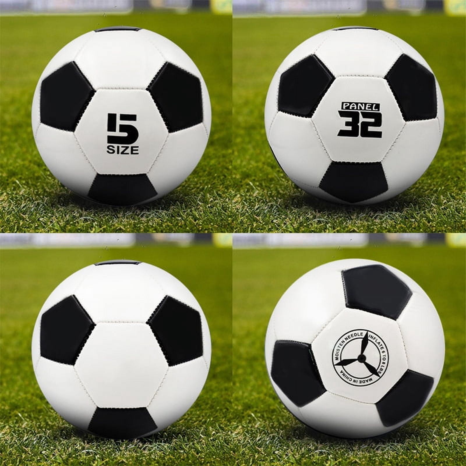 Football Ball Professional Soccer Balls Size 5 Sports PU Leather Machine-stitched Football Ball Training Professional Soccer