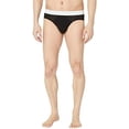 thumbnail image 3 of Calvin Klein Cotton Stretch Multipack Hip Brief Black/Dragon Fly/Mudstone/Asphalt Grey S 28"-30", 3 of 5
