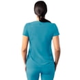 thumbnail image 2 of Adar Addition Scrubs For Women - Modern V-Neck Scrub Top, 2 of 7