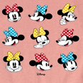 thumbnail image 3 of Disney - Mickey & Friends - Minnie Mouse - All the Expressions of Minnie - Toddler And Youth Girls Short Sleeve Graphic T-Shirt, 3 of 5