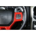 thumbnail image 6 of CheroCar Steering Wheel Cover Interior Decoration Accessories for Dodge RAM 2010-2017,Red, 6 of 7