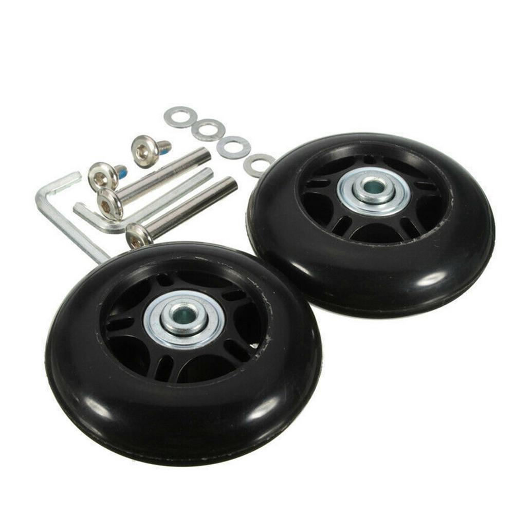 Julam Suitcase Replacement Wheels Double Bearing Repair Replace Luggage