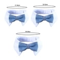 thumbnail image 5 of rygai Adjustable Pet Collar Fastener Tape Soft Lapel Handsome Dog Cat Collar Necktie Pet Supplies,Blue,S, 5 of 7