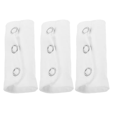 Beaupretty 3Pcs Baby Bodysuit Extender White Breathable Fabric Accessories for Toddlers Wardrobe Essentials