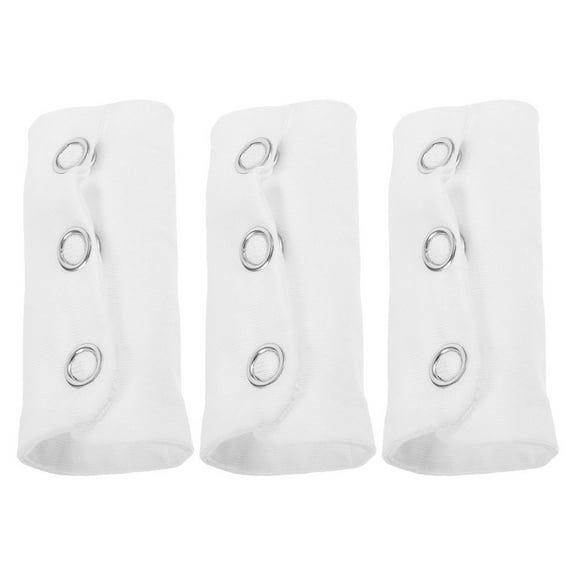 Beaupretty 3Pcs Baby Bodysuit Extender White Breathable Fabric Accessories for Toddlers Wardrobe Essentials
