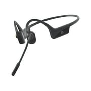 AfterShokz OpenComm - Headset - open ear - behind-the-neck mount - Bluetooth - wireless - NFC - slate gray