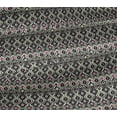 thumbnail image 5 of oneOone Cotton Jersey Mint Fabric Ikat Dress Material Fabric Print Fabric By The Yard 58 Inch Wide, 5 of 6