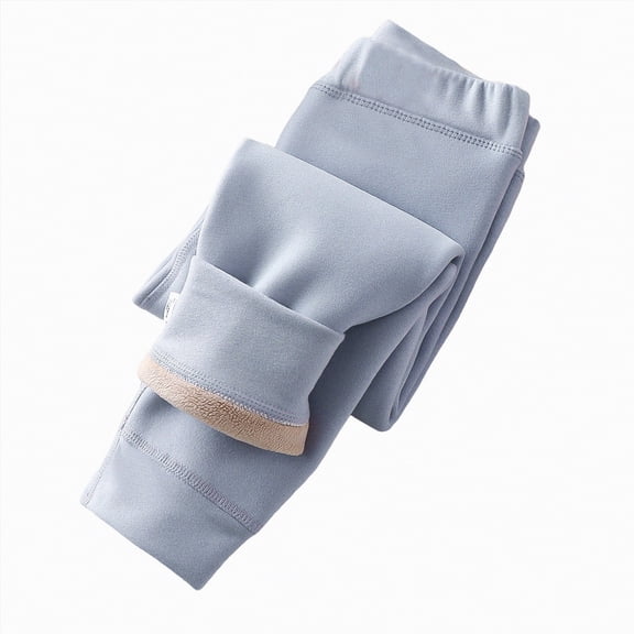 Rotm Winter Pants For Women Fleece Lined Sweatpants Women- Winter Warm Lined Athletic Joggers Pants with Pockets Light Purple,8-9 Years