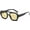 Black / Khaki, variant on Trendy Aviator Sunglasses for Women Men Retro 70s Thick Style Sun Glasses