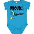 thumbnail image 3 of Inktastic Proud of My Brother Down Syndrome Awareness Boys or Girls Baby Bodysuit, 3 of 5