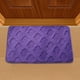 thumbnail image 3 of Alfombras de baño, alfombras para sala de estar, alfombra de área, alfombra de baño de imitación de color sólido, alfombra absorbente para la entrada del baño, puerta de ducha, felpudo con borde multi, 3 of 4