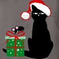 thumbnail image 3 of CafePress - Santa Cat & Mouse - Womens Comfort Colors® Shirt, 3 of 4