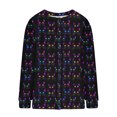thumbnail image 4 of Tnhcen Women's Halloween Long Sleeve Button Down Cardigan Knit Top Plus Size Ribbed Sweater Loungewear Casual Fall Outerwear Matching Family Outfit S-3XL, 4 of 5