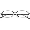 thumbnail image 6 of Fashion Clear Glasses Non Prescription  Glasses for Women Blue Light Blocking Rectangle Metal Glasses Frame, 6 of 6