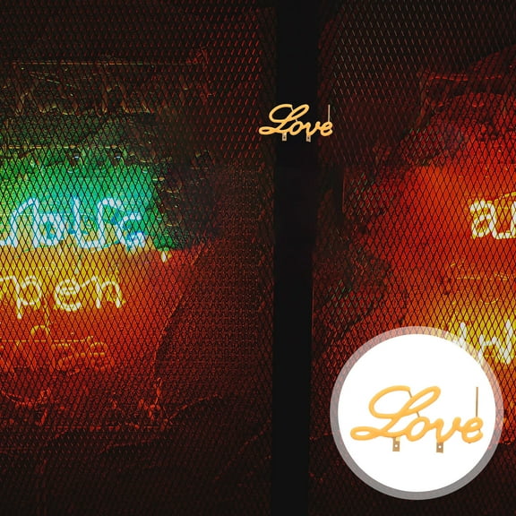 LED Sign Neon Light for Home Decor Warm Yellow 2200k