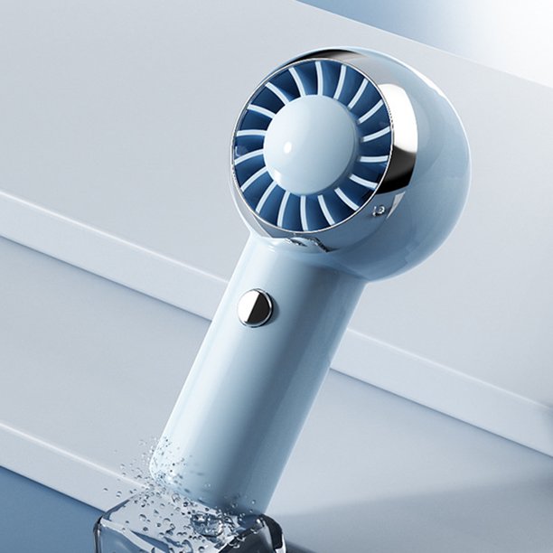 Ventilador de mano Mini ventilador de flujo de aire mejorado Ventilador de escritorio para dormitorio de estudiantes Oficina al aire libre Tmvgtek Libre de BPA
