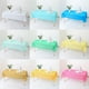thumbnail image 3 of Nvzi 10 manteles desechables de plástico rectangulares de colores, impermeables, para fiestas, de 53,93 x 107,87 pulgadas, para picnic, cocina, cumpleaños (rosa oscuro), 3 of 5