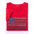 thumbnail image 3 of Catherines Women's Plus Size Petite Stars & Shine Tee, 3 of 6