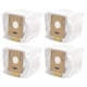 thumbnail image 1 of 4 Pack Dust Bags For Ecovacs & For Deebot N10 / N10 Plus Robot Vacuum Cleaner Replacement Dust Bag Sweeper Replace Accessories, 1 of 10