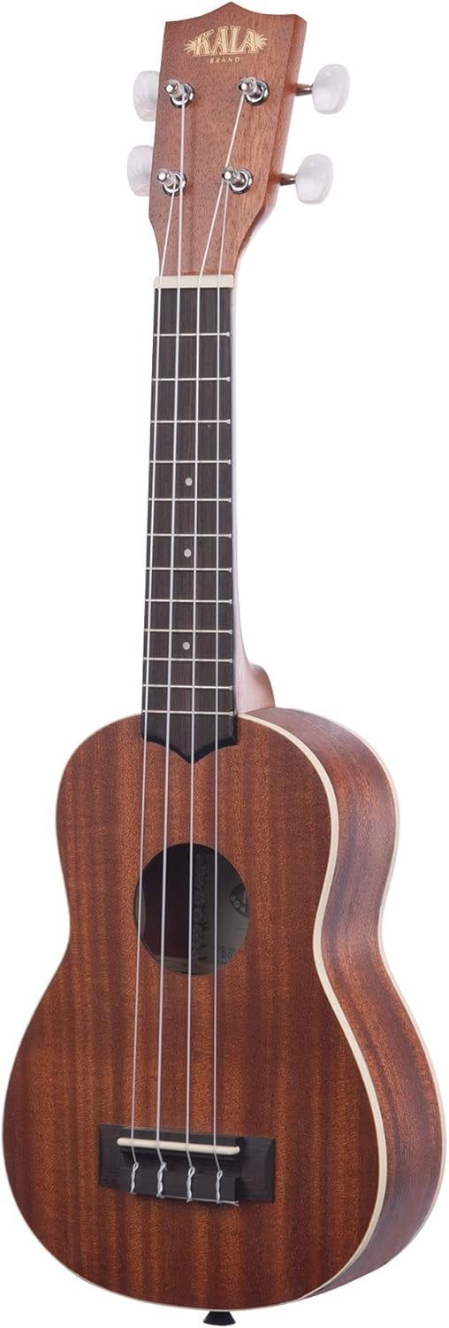 Kala KA-S Mahogany Soprano Ukulele, Satin/Mahogany/Mahogany