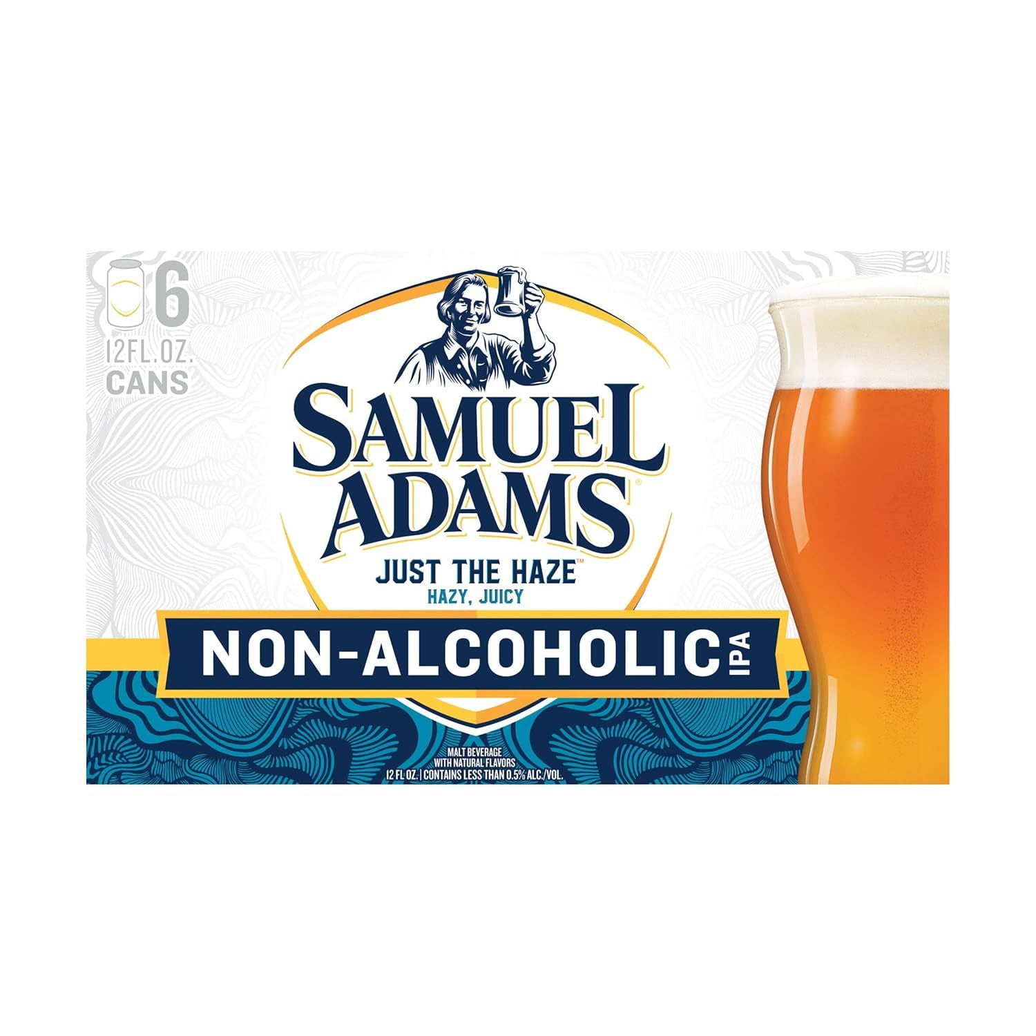 Non-Alcoholic Just the Haze 6pk Cans, 12 FZ