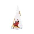 thumbnail image 4 of Roman 17.5" LED Musical Tree with Santa and Reindeer Figurine, 4 of 6