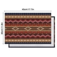 thumbnail image 5 of Boho Multicolor Geometric Ethnic Pattern Summer Placemats Table Placemats Set Of 6-Linen Kitchen Washable Placemats Table Mats 11.8"x17.7" Non-Slip Heat Resistant, 5 of 5