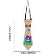 thumbnail image 2 of Decoraciones de Fiesta Temáticas de Arco Corbatas de Brillo de Pascua 9.84x3.07In, Diseño de Huevos de Conejo de Pollo, Decoraciones de Fiesta de Pascua para Niños, Ajustable Y Festivo, 2 of 6