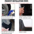 thumbnail image 3 of ALLTIMES 4PCS Mud Flaps Splash Guards for Toyota Corolla 2014-2018, Black PP Plastic Mudguard, 3 of 7