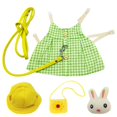 thumbnail image 1 of Conjunto De Ropa De Conejo, Accesorios De Correa Para Mascotas, Conjunto De Disfraces De Animales De Moda Encantadores Advancent PT002497-03, 1 of 6
