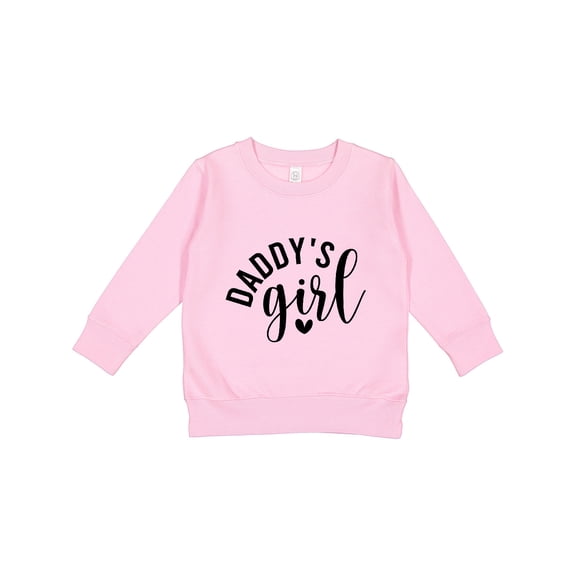 Inktastic Daddy's Girl Toddler Sweatshirt