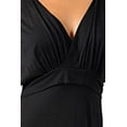 thumbnail image 3 of Funfash Plus Size Women Black Cold Open Shoulders Long Maxi Dress Made in USA, 3 of 4
