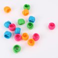 thumbnail image 1 of AURARMLET 50Pcs Silicone Sewing Spools Clip Flexible Bobbin Holder Organizer for Knitting Projects, 1 of 8
