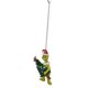thumbnail image 3 of Adorno navideño Colgante de resina de monstruo de pelo verde para decoración del hogar Árbol de Navidad, 3 of 10