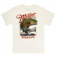 thumbnail image 2 of Miller High Life Wild Bass Front and Back Print T-Shirt-Small, 2 of 3