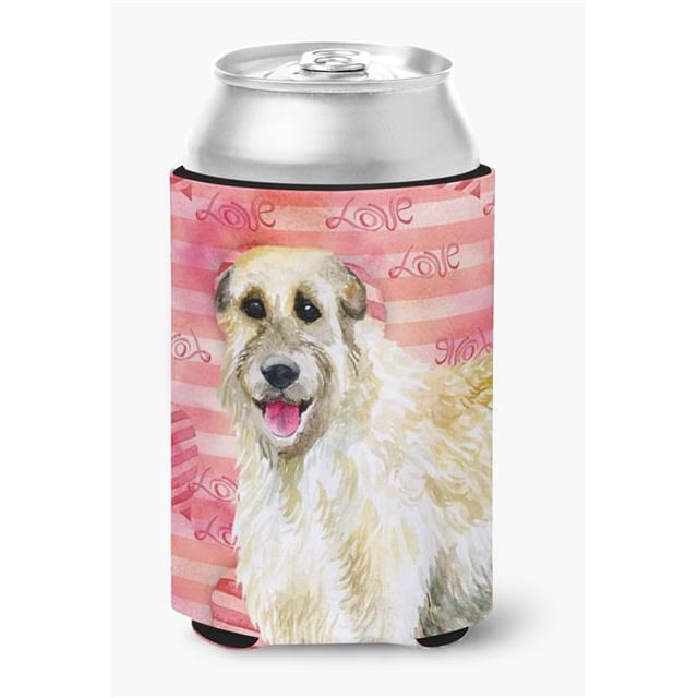 Carolines Treasures BB9757CC Irish Wolfhound Love Can or Bottle Hugger