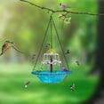 thumbnail image 2 of Solar-Powered Bird Bath – Outdoor Garden Fountain with Floating & Hanging Design, Attracts Hummingbirds & Wild Birds, 2 of 6