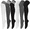 Black,Gray,White, variant on Loritta 6 Pairs Thigh High Stockings Womens Knee High Socks, Over the Knee Socks, Style D