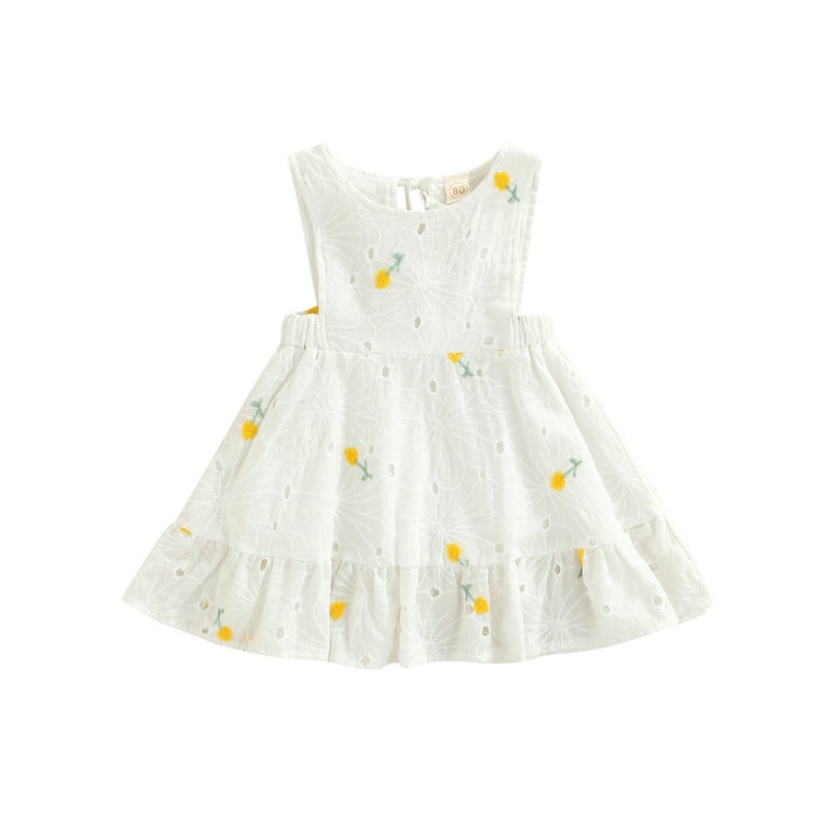 Toddler Baby Girl Dress Embroidery Lace Baby Dress Sundress Girls