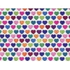 12 Pack, Rainbow Hearts Tissue Paper 20 x 30", Soft Fold Sheets for DIY, Gift Wrapping, Birthday Parties and Events, Made In USA