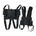 thumbnail image 1 of Bolso en el pecho Oxford nylon bolso en el pecho sin manos universal bolso en el pecho chaleco de campamento al aire libre bolso en negro, 1 of 10