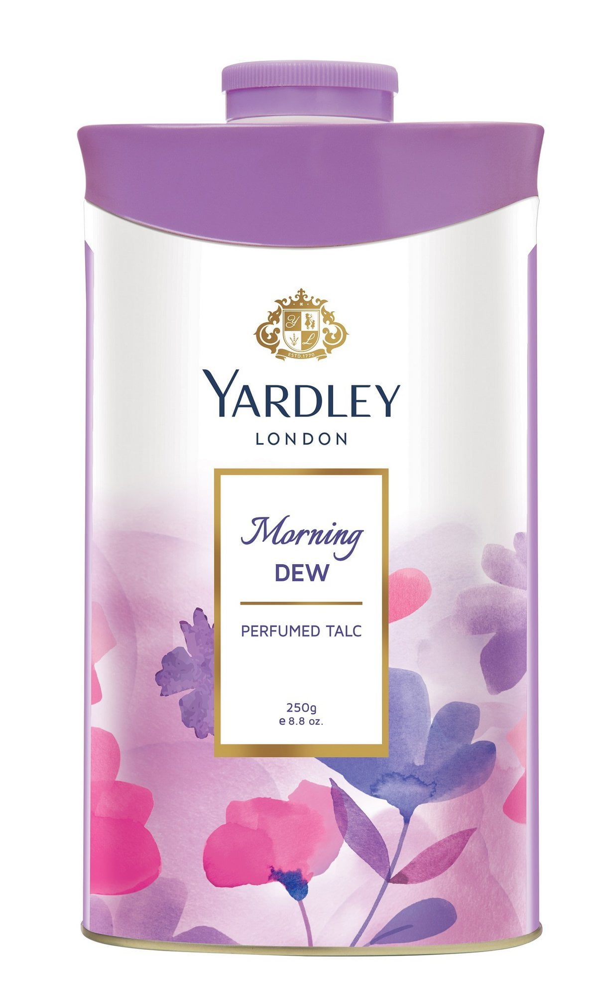 Yardley London Morning Dew Perfumed Talc for Women, 250g