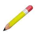 thumbnail image 4 of KLKCMS Inflatable Pencil Balloon 70cm Crayon Balloon for Classroom Celebration Room yellow, 4 of 9