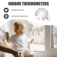 thumbnail image 4 of Termómetro de ventana con ventosa Indicador de temperatura de ventana transparente Termómetro de ventana tradicional para medir la temperatura ambiente en interiores y exteriores, 4 of 5