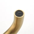 thumbnail image 6 of JERFIT Gold Wall Mounted Bathroom Sink Faucet, Brushed Brass Vessel Faucet with Cross Handles for Modern Bathroom, 6 of 10